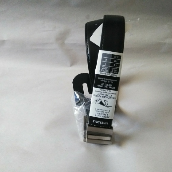 GEORGE MEN'S REVERSIBLE LEATHER BELT - Picture 4 of 8